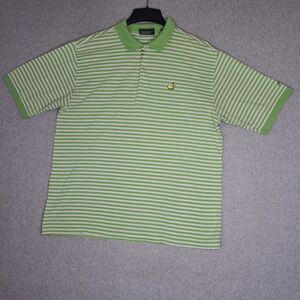 Augusta National Masters Collection Men's Large 100% Cotton Polo Golf Shirt